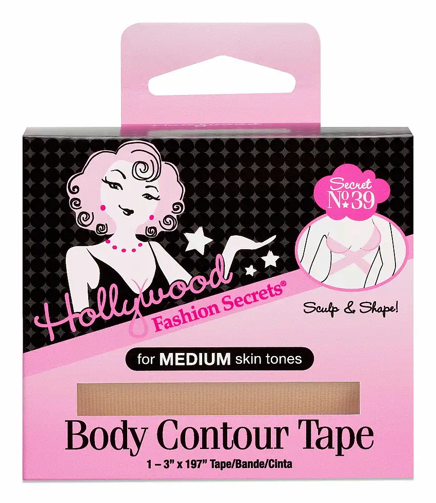Hollywood Fashion Secrets Body Contour Tape 5 m Medium