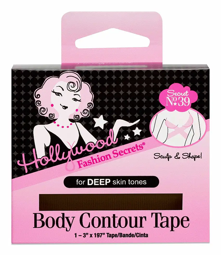Hollywood Fashion Secrets Body Contour Tape Tape Deep 5 m