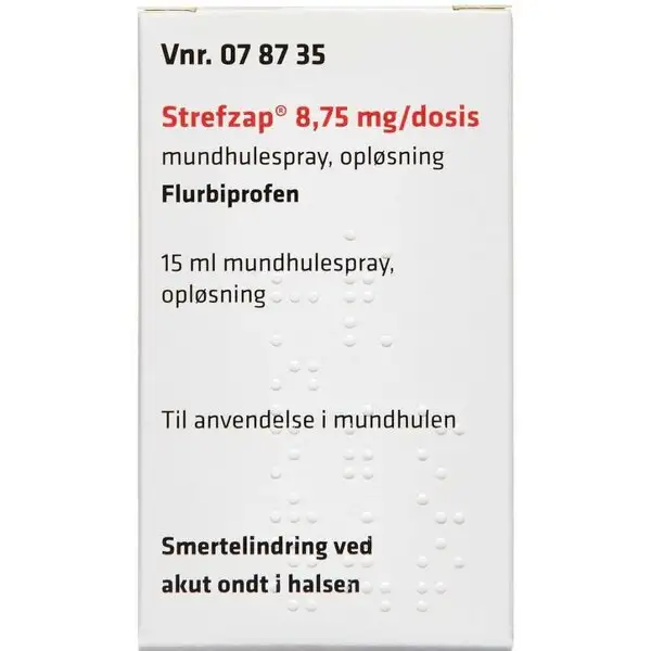 STREFZAP 8,75 MG/3 PUST (NP)