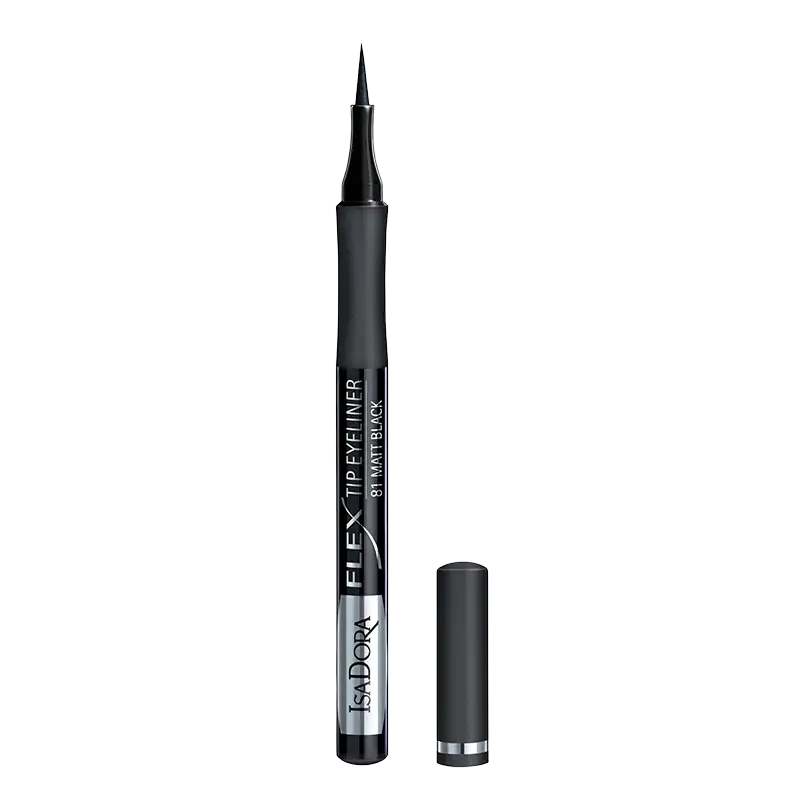 IsaDora Flex Tip Eyeliner 81 Matt Black (1.2 ml)
