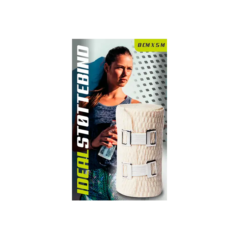 Jasper Ideal Støttebind 8 cm x 5 m (1 stk)