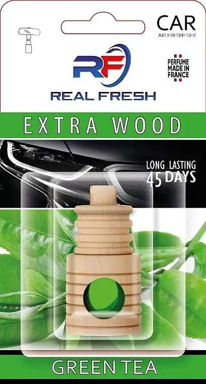 Luftfrisker til bil i glasflaske 'Grøn te' 47625258