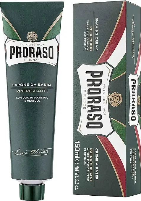 Menthol og eukalyptus barbercreme 73701756