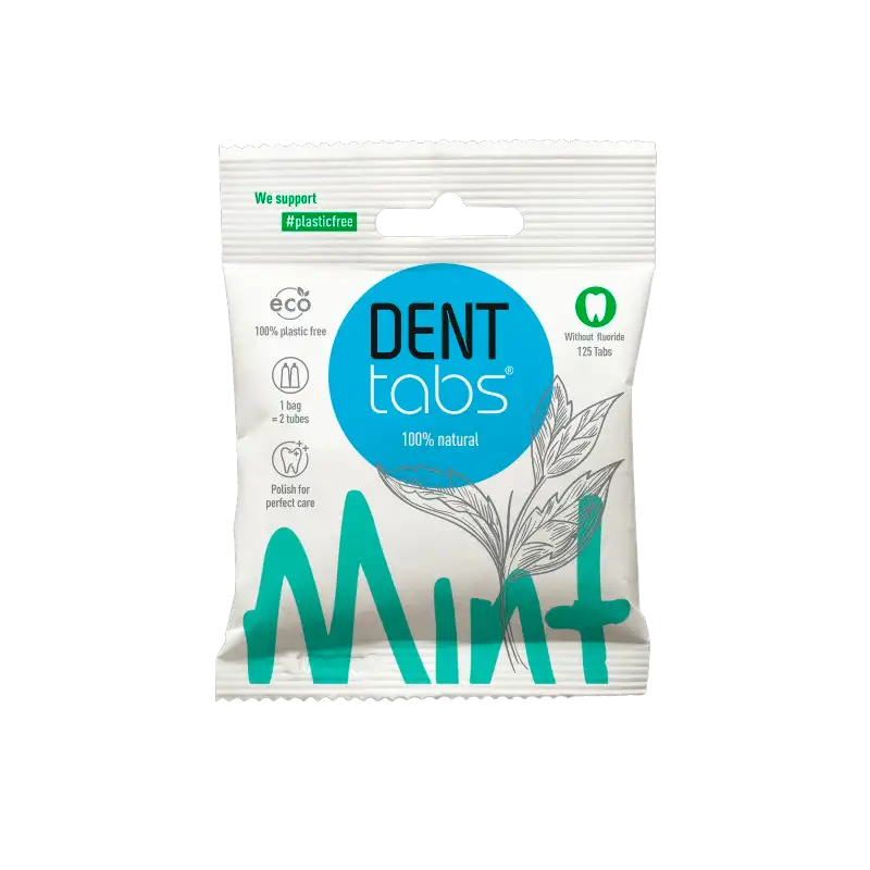 Dent Tabs Tandspasta tabeletter u. fluorid (1 pk)