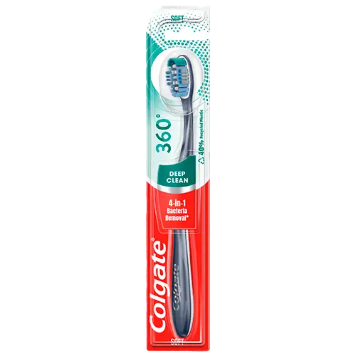Colgate 360 Deep Clean Tandbørste (1 stk)