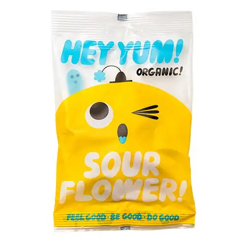 Vingummi Sour Flower Økologisk | 100 gr