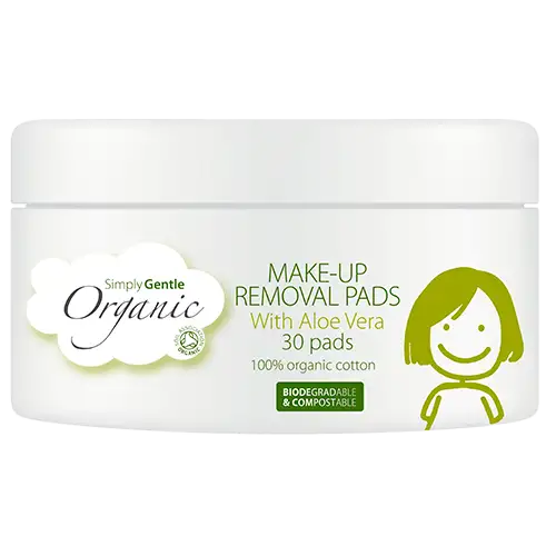 Simply Gentle Make-Up Fjerner Wet Pads (30 stk)