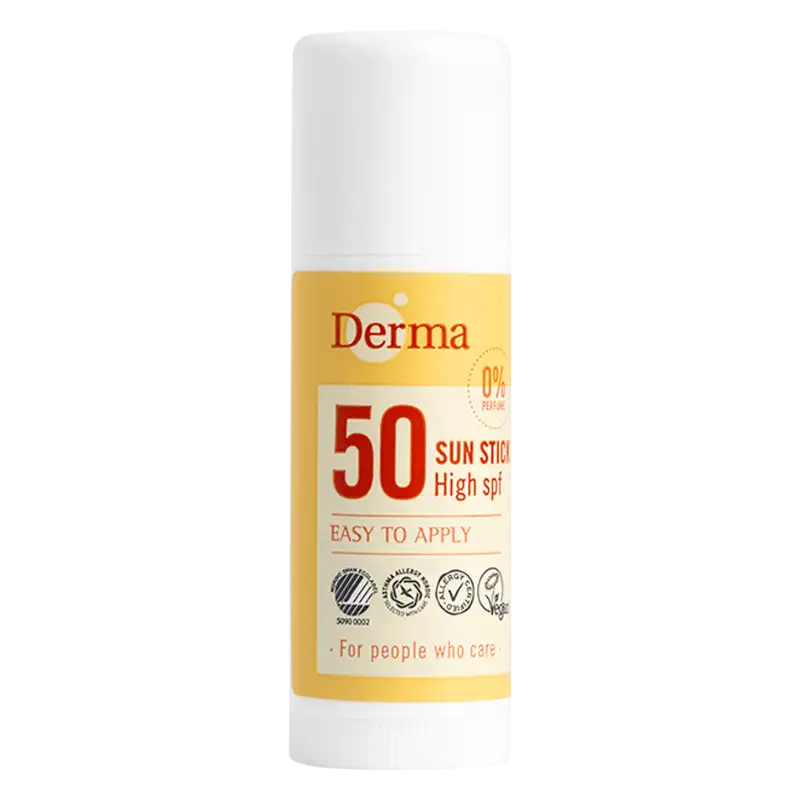 Derma Sun Solstift Høj SPF 50 (18 ml)