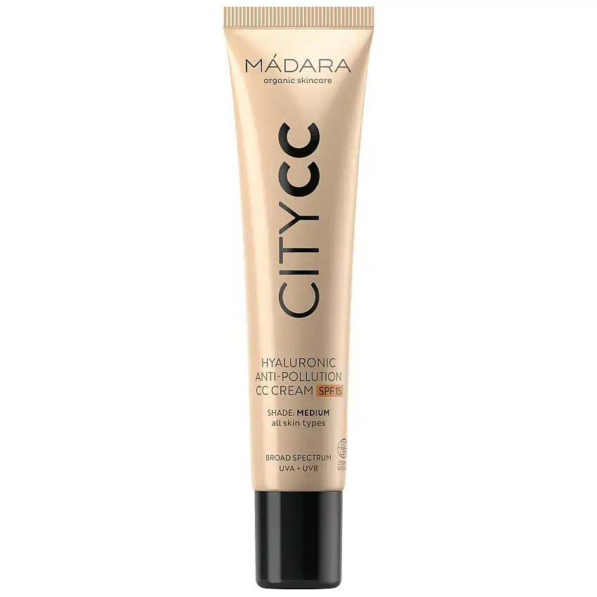 MÁDARA City CC Anti-Pollution CC Cream SPF15 Medium Beige 40 ml