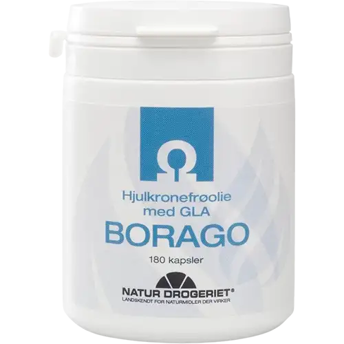 Natur Drogeriet Boragoolie 500 mg (180 kapsler)