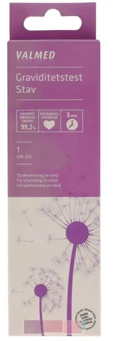 Valmed Graviditetstest 1 stk