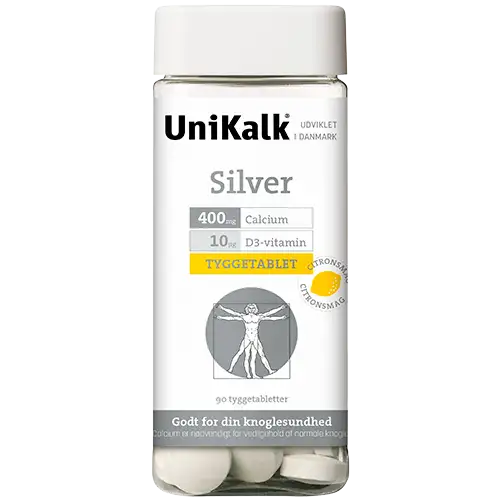UniKalk Silver (90 tyggetabletter)