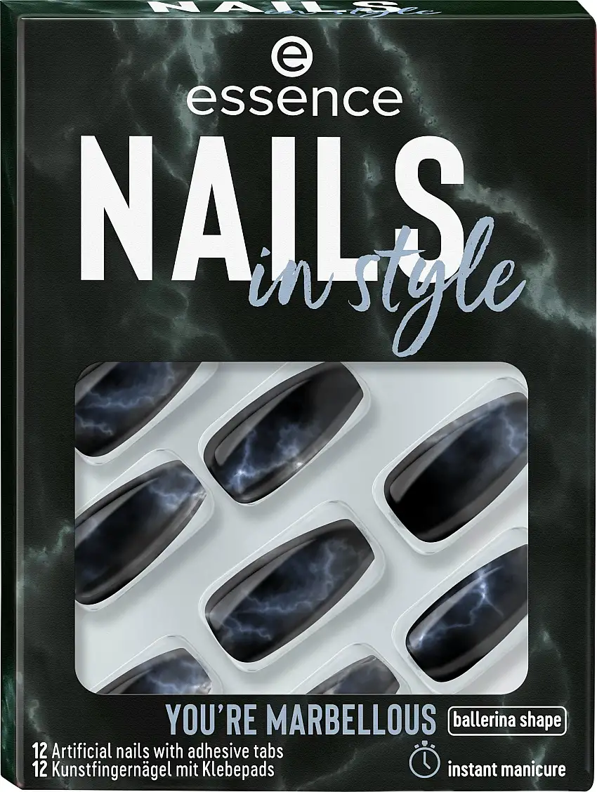 Essence Nails In Style 17 You're Marbellous 12 stk