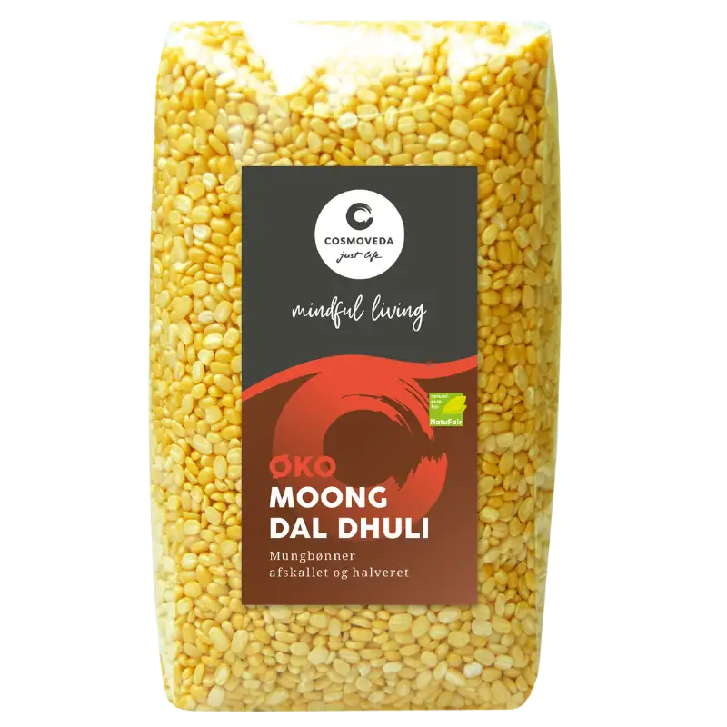 Moong Dal Afskallede Mung bønner Ø (500 gr)