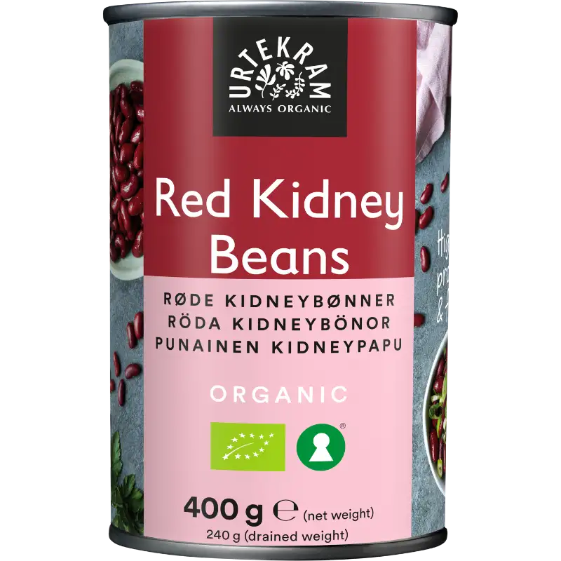 Urtekram Kidneybønner Røde Ø (400 gr)