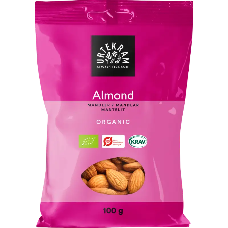 Urtekram Søde Spanske Mandler Ø (100 g)