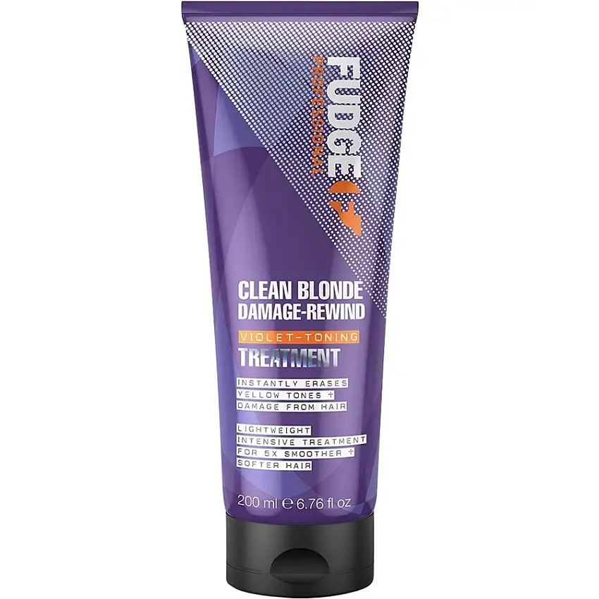 Fudge Treatments Clean Blonde Damage-Rewind Violet-Toning Treatment 200 ml
