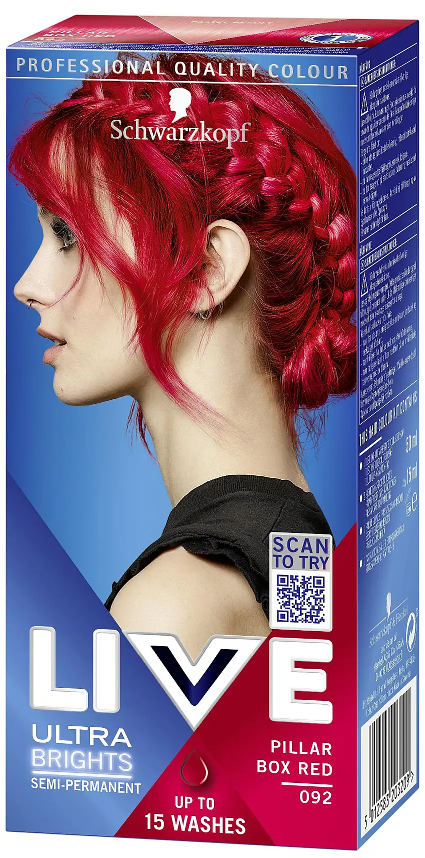 Schwarzkopf Live Ultra Brights 92 Red 1 pcs