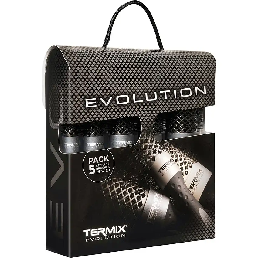 TERMIX Rundbørster Evolution Plus 5-Pack Hjulbørste Ø17 + Hjulbørste Ø23 + Hjulbørste Ø28 + Hjulbørste Ø28 + Hjulbørste Ø32 + Hjulbørste Ø43 / 5 Stk.