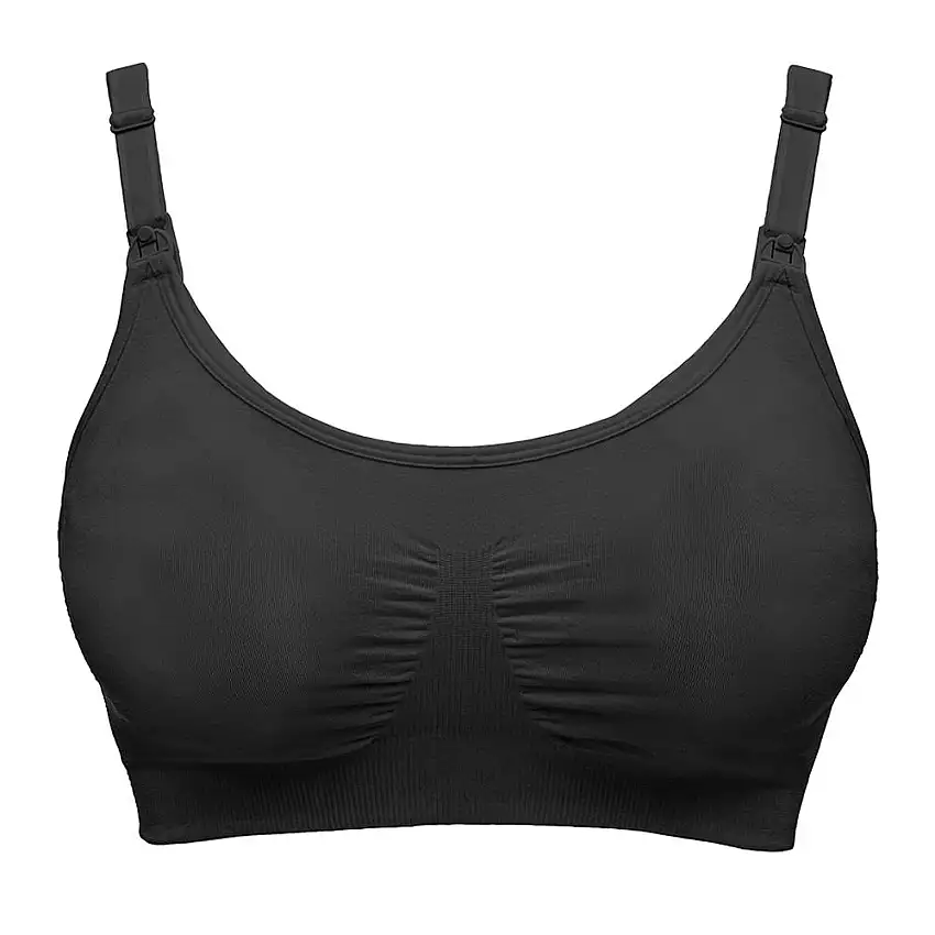 Medela 3-In-1 Nursing & Pumping Bra Black Size M 1 stk