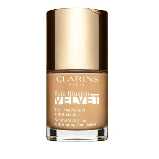 Clarins Skin Illusion Velvet Foundation 110N Honey 30 ml