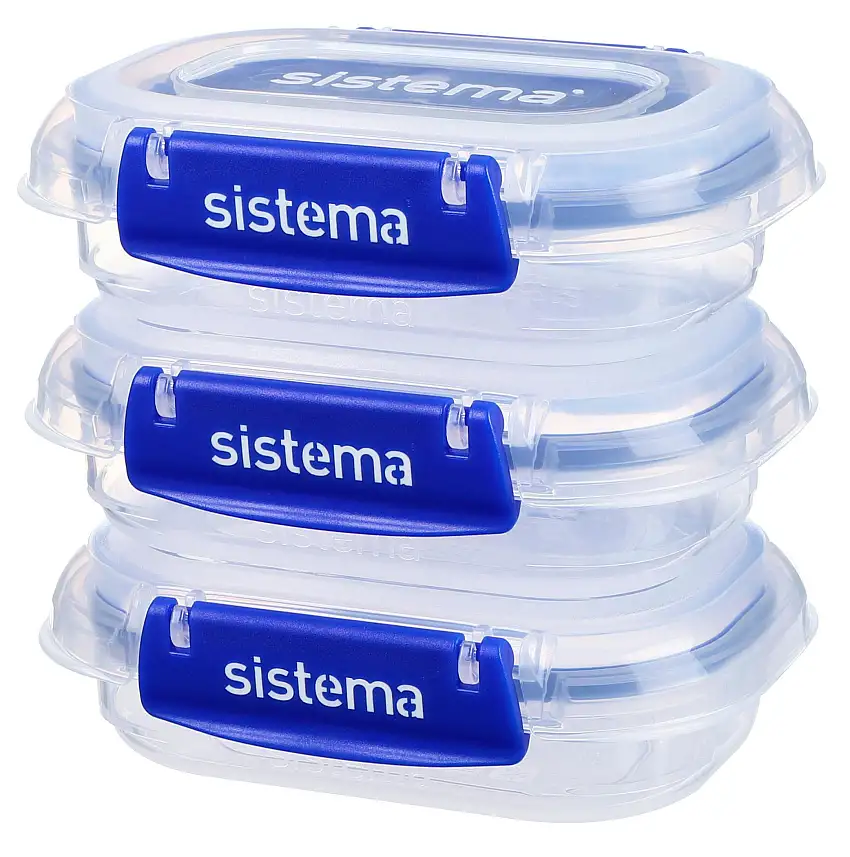 Sistema Rectangle Klip It Plus 180 ml 3 stk