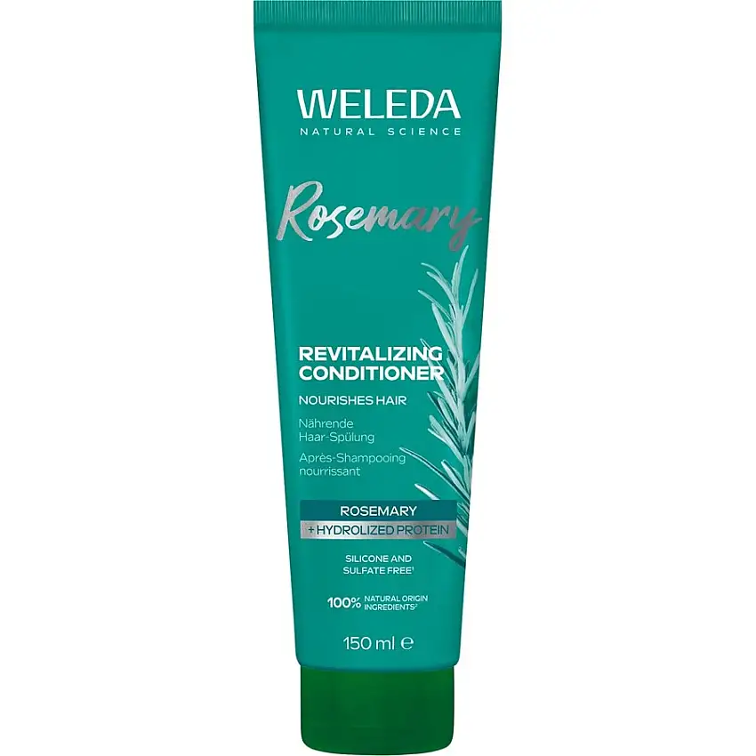 Weleda Conditioner Vitaliserende balsam med rosmarin Plejer og giver en naturlig glans 150 ml