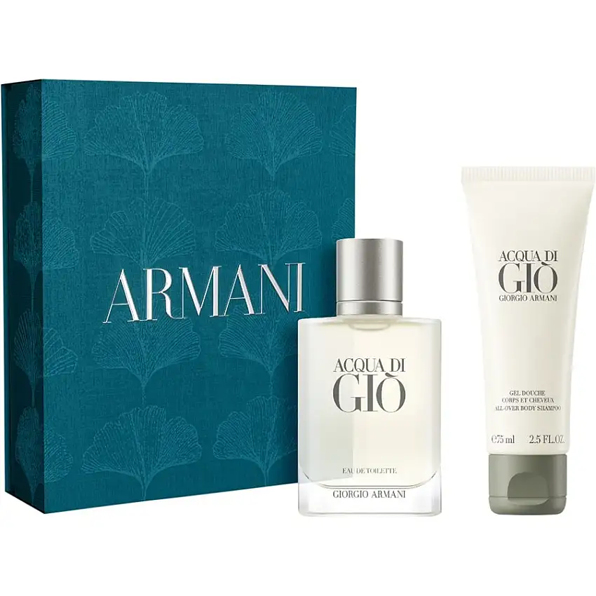Armani Acqua di Giò Homme Gavesæt Eau de Toilette Spray 50 ml + Shower Gel 75 ml / 1 Stk.