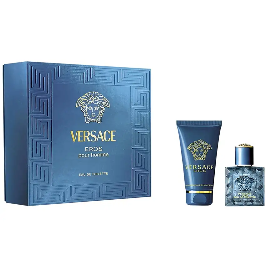 Versace Eros Gavesæt Eau de Toilette Spray 30 ml + Shower Gel 50 ml / 1 Stk.