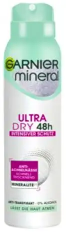 Garnier Mineral UltraDry 48h Deospray 150 ml