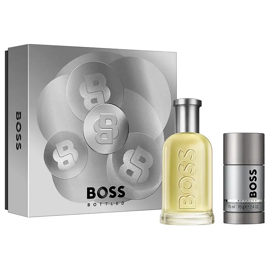Hugo Boss BOSS Bottled Gavesæt Eau de Toilette Spray 200 ml + Deostick 75 ml / 1 Stk.