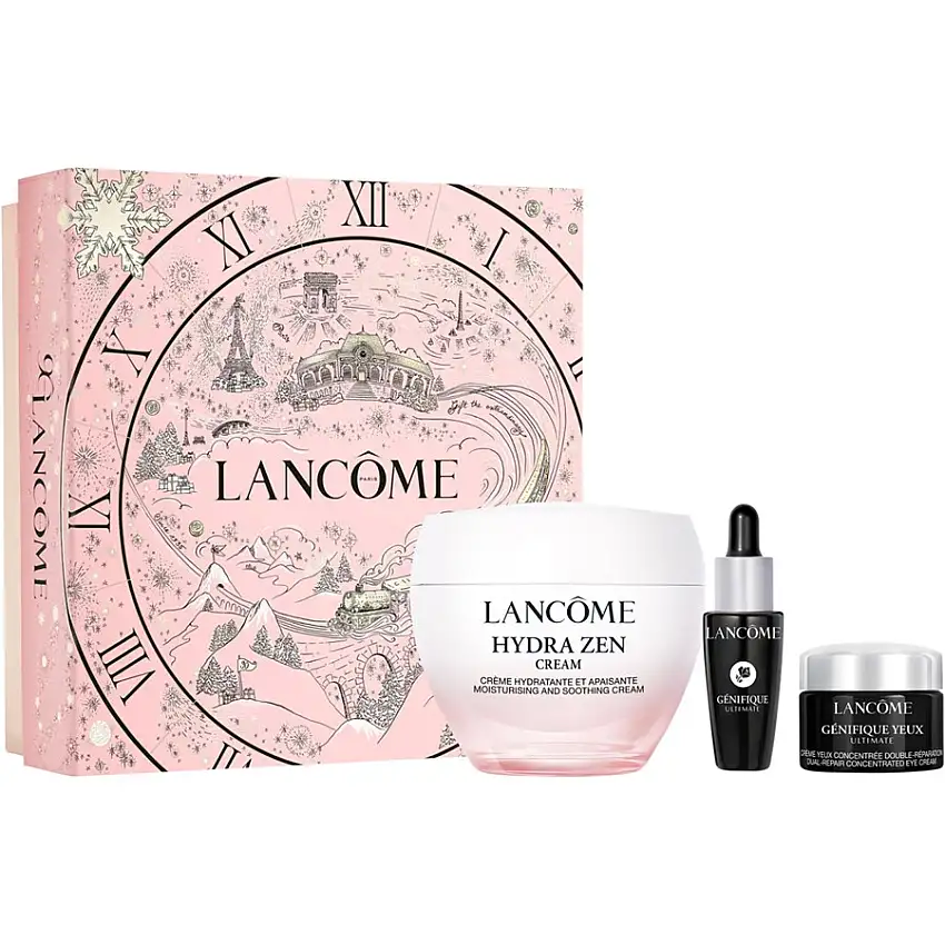 Lancôme Dagcreme Hydra Zen dagcreme-sæt Hydra Zen Cream 50 ml + Génifique Ultimate Serum 10 ml + Génifique Ultimate Eye Cream 5 ml / 1 Stk.