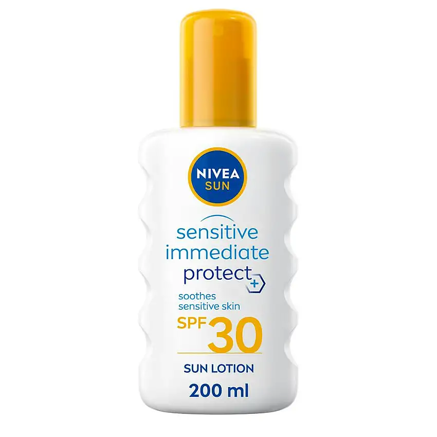 NIVEA Sun Sensitive Immediate Protect SPF30 Sun Spray 200 ml
