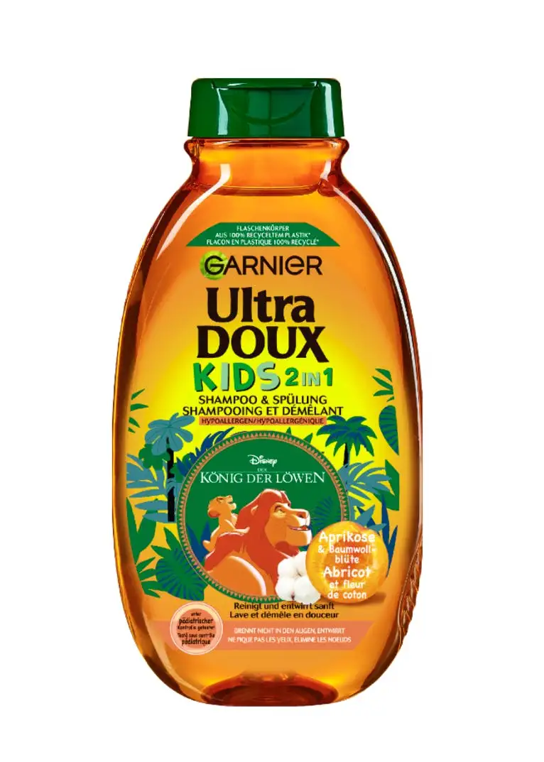 Garnier Kids 2-in-1 Shampoo Apricot & Cotton Flower 250 ml