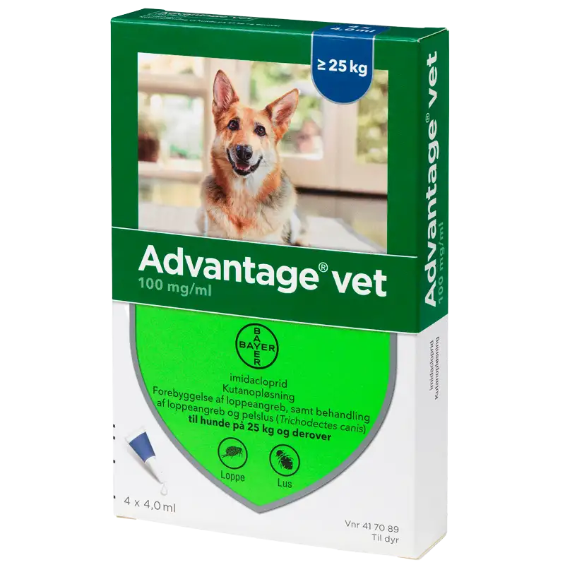 Advantage Vet 10 % Hund 25-40 Kg (4x4 ml)