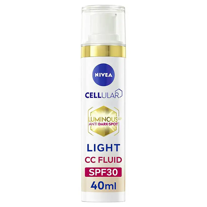 NIVEA Luminous CC Fluid SPF30 Light 40 ml