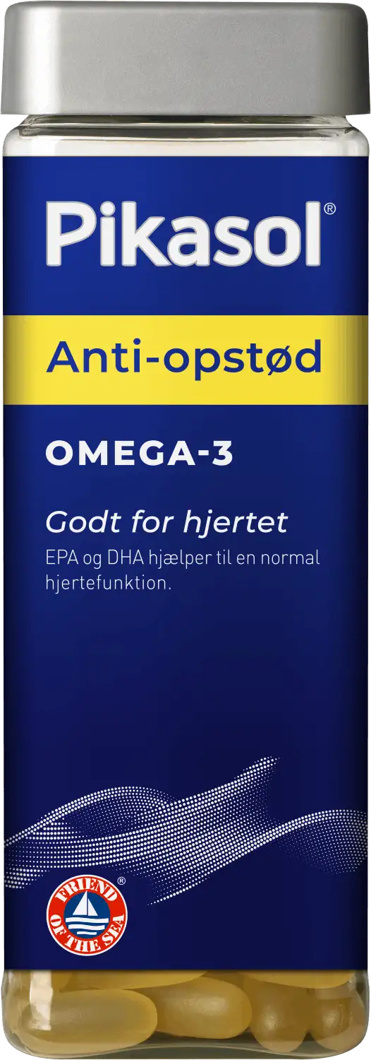 Pikasol Omega-3 Anti Opstød 120 stk