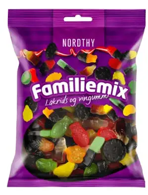 Nordthy Familiemix 170 g