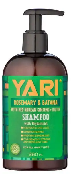 Yari Rosemary & Batana Shampoo 360 ml