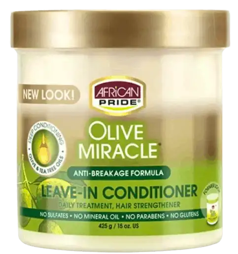 African Pride Olive Miracle Leave-in Conditioner Cream 425 g