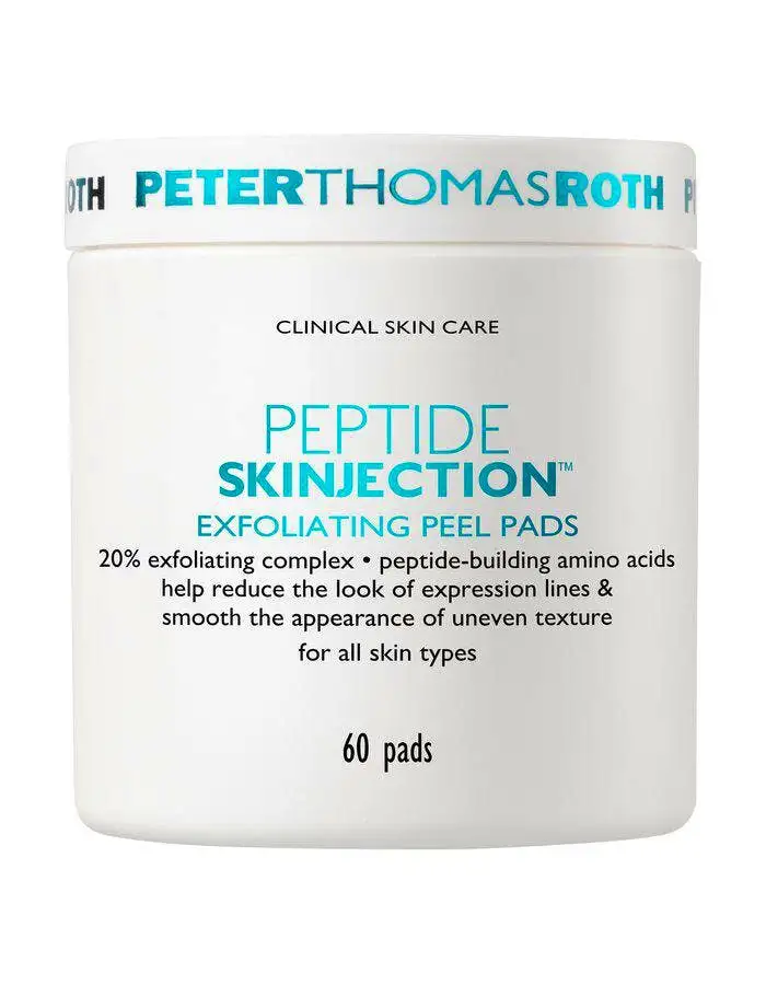 Peter Thomas Roth Peptide Skinjection Exfoliating Peel Pads 60 stk