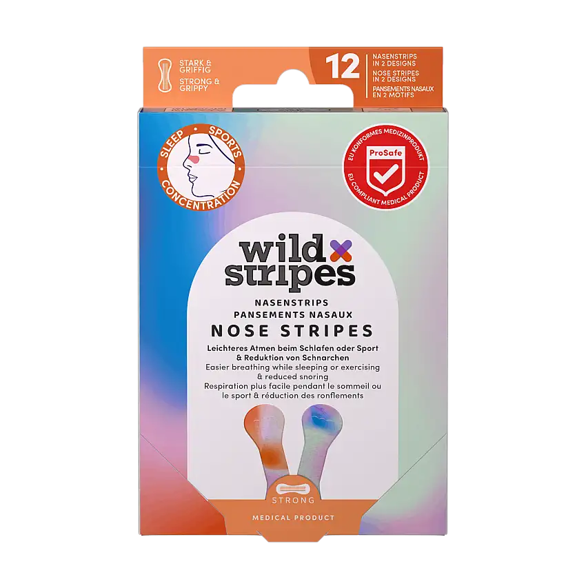 Wild Stripes Nose Patches Sunrise 12 stk
