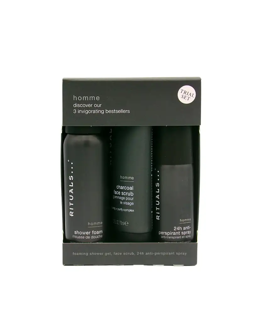 Rituals Rituals Cosmetics Homme Men's Care Trial Set 70 ml + 50 ml + 50 ml