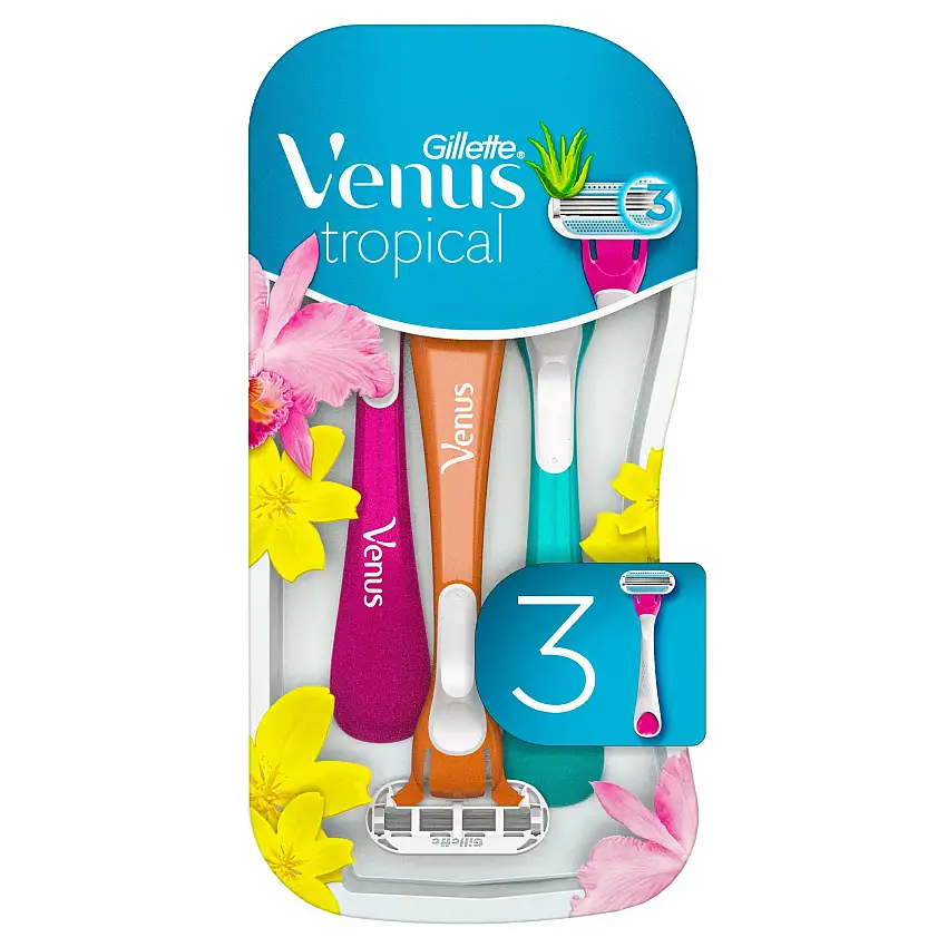 Gillette Venus Tropical Engangsskrabere 3 stk