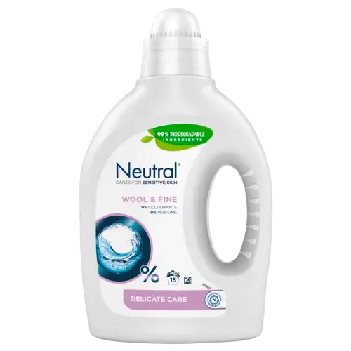 Neutral Flydende Uld & Finvask 750 ml