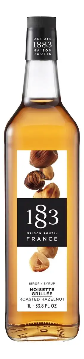 1883 Sirup Ristede Hasselnødder - 1 liter