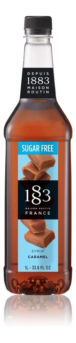 1883 Sirup Sukkerfri Karamel - 1 liter