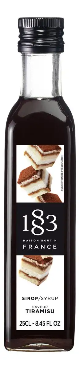 1883 Sirup Tiramisu - 250 ml.