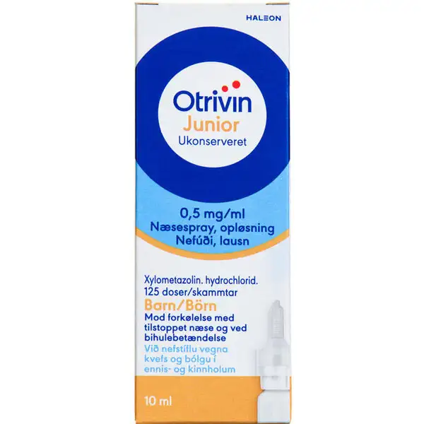 OTRIVIN JUNIOR UKONS. 0,5 MG/ML