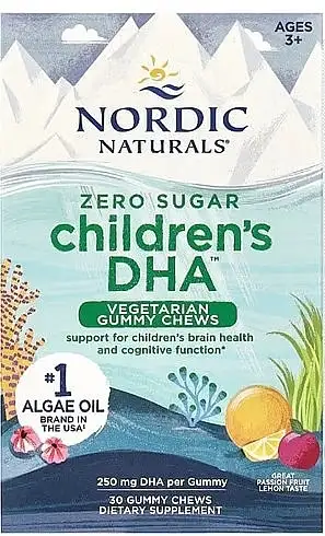 Kosttilskud til børn "DHA", 250 mg, passionsfrugt med citron 52410728